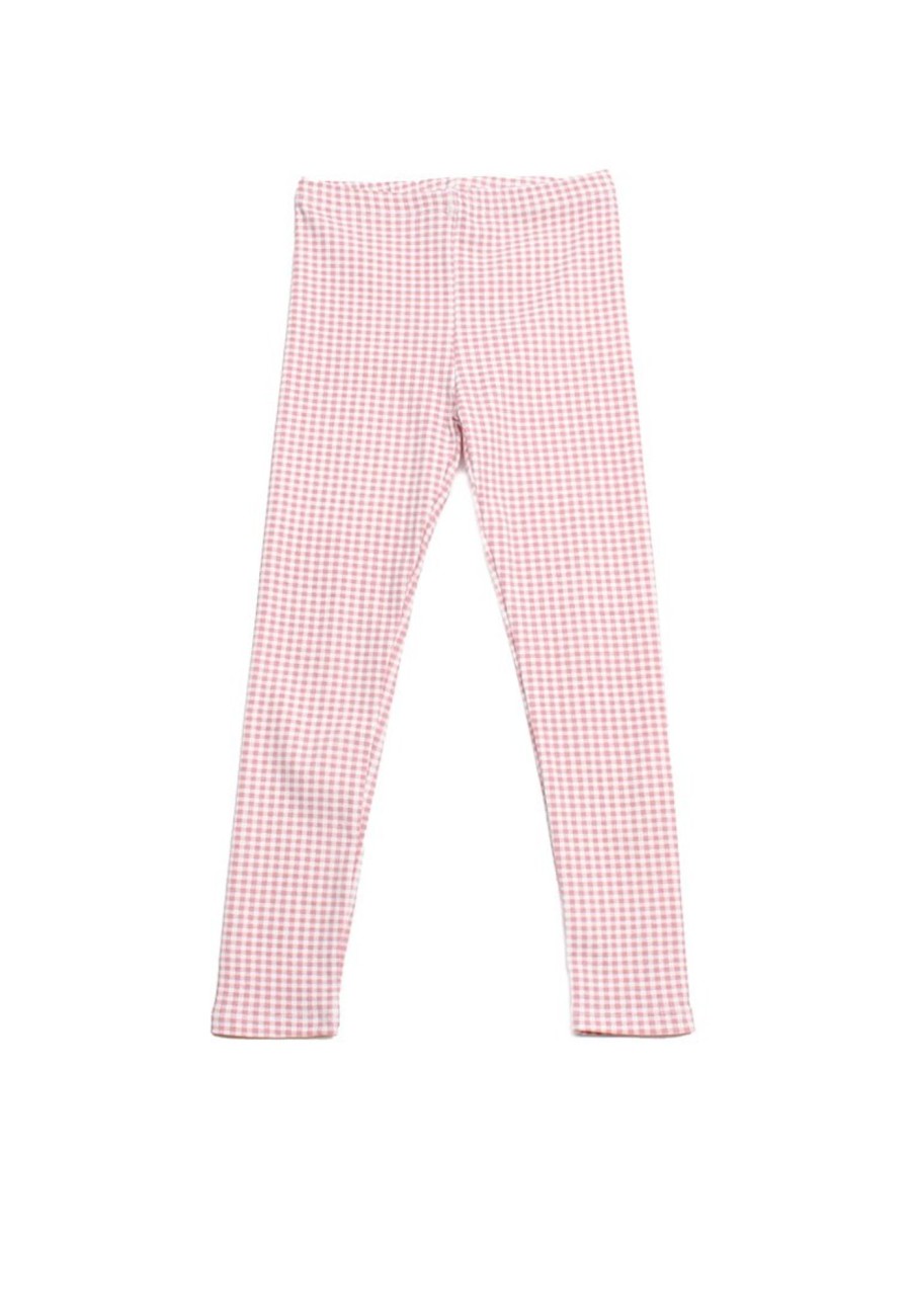 Matching Sets moleyapparels | Checkered Leggings Pink (Girl'S Bottom)